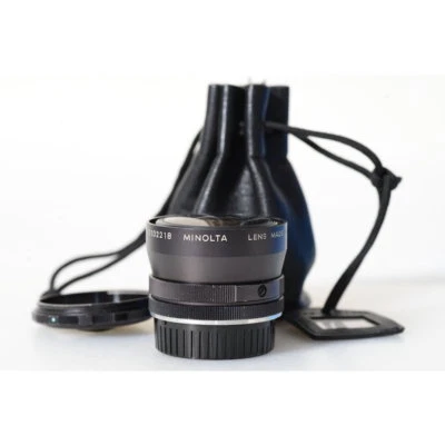 Minolta UW Rokkor-PG 1:9.5 f=18mm Fisheye Lens - Made in Japan - Image 1 of 4