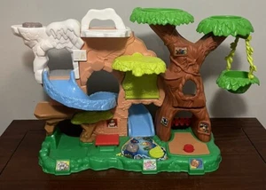 Fisher Price Little People 2011 Zoo Talkers Tree House Animal Jungle PlaySet - Picture 1 of 10