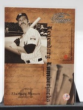 2004 Donruss Classics Legendary Lumberjacks /1000 Thurman Munson #LB-37 Mint 