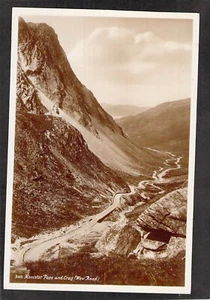 D7489 UK Konister Pass Crag New Road RP vintage postcard - Picture 1 of 2