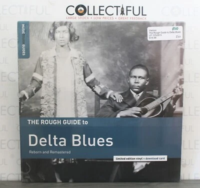 ROUGH GUIDE TO DELTA BLUES - (BUKKA WHITE, WILLIE BROWN ETC) 2016 *SEALED* LP🔥 Foto 1 de 2
