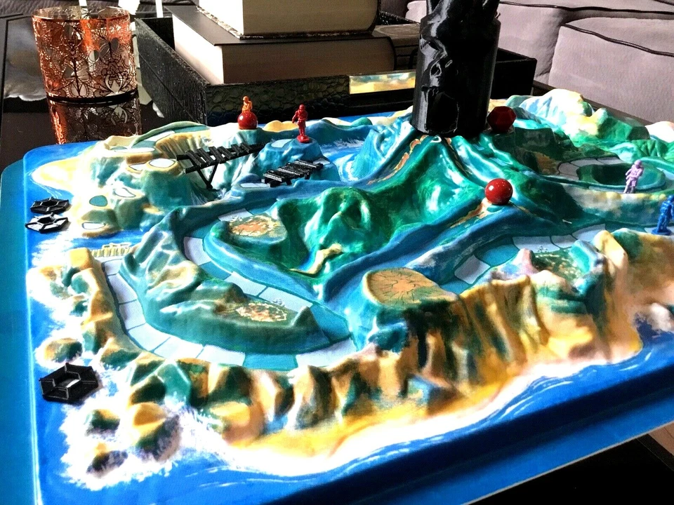 1986 Vintage Fireball Island Compatible Board Game REPLACEMENT PARTS Only - Image 1 of 4