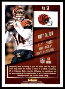Contendors Andy Dalton #51 2015 - Imagen 1 de 2
