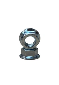 1/2-13 Stainless Steel Flange Nuts Serrated Base Lock Anti Vibration (10 Pack) - Picture 1 of 4