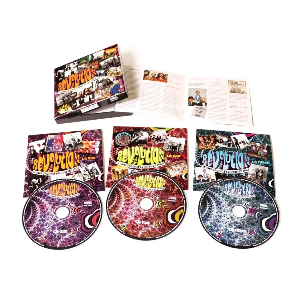 Revolution Underground Sounds Of 1968 3xCD Box Set New Sealed - Image 1 of 1