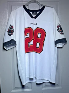 Buccaneers Jersey # 28 DUNN nfl Tampa Bay football - Picture 1 of 11