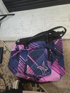 Bolso de Mano Hurley Rosa y Negro Usado - Imagen 1 de 10