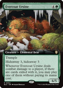 MTG Evercoat Ursine  - Bloomburrow Commander #064 - Picture 1 of 1