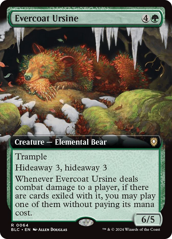MTG Evercoat Ursine  - Bloomburrow Commander #064 - Image 1 of 1