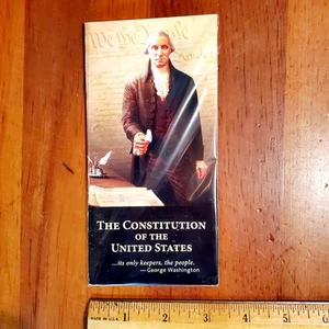 Pocket US Constitution Unabhängigkeitserklärung Bill of Rights Gründer Zitate - Bild 1 von 2