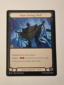 Aqua Seeing Shell  (Cold Foil)  #67 Part the Mistveil NM - Picture 1 of 2