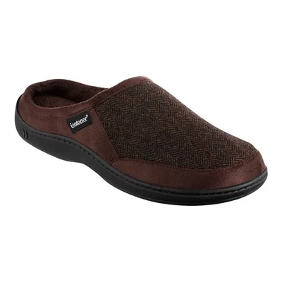 Zapatillas Isotoner para hombre espiga Logan con capucha marrón talla M (8-9) Foto 1 de 4