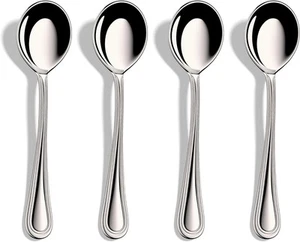 18/10 Stainless Steel Soup Spoons,7-Inch,Set of 12,Heavy Duty and Dishwasher ... - Picture 1 of 1