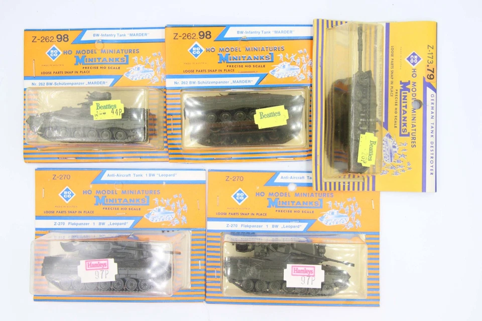 Roco 1:87 German Cold War Military Vehicles - Image 1 of 1