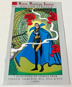 Marvel Milestone Edition Doctor Strange cómic reimpresión primera aplicación Avengers MCU - Imagen 1 de 2