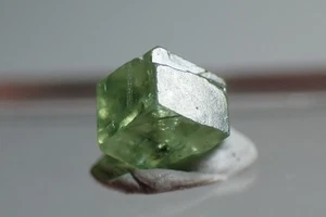 DEMANTOIDE * GRANATO ANDRADITE VERDE!!! Miniera di Drago Verde, Erongo, NAMIBIA - Foto 1 di 21