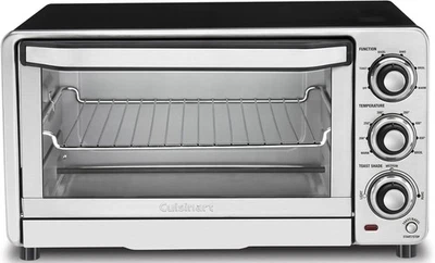Cuisinart TOB-40N классический тостер духовка бройлер матовая нержавеющая сталь 1800 Вт - Изображение 1 из 4