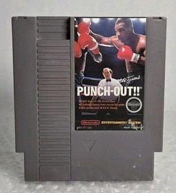 Mike Tyson's Punch-Out Nintendo Entertainment System NES 1987 Cartridge Only Tes