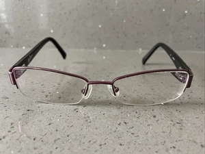 Oleg Cassini Eyeglasses Frames ONLY OCO326-505 Brown Metal Rectangle 53-18-135 - Picture 1 of 16