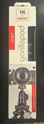 Joby - GorillaPod 1K Smart Vlogging Tripod - Black/Red/Charcoal - Image 1 of 3