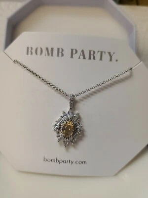 Collar Fiesta Bomba Creado en Laboratorio Melocotón Topacio Persigue tus Sueños Foto 1 de 2