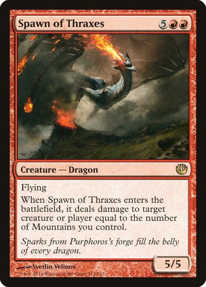 Spawn of Thraxes 112 Rare Journey Into Nyx JOU MTG - Image 1 of 1