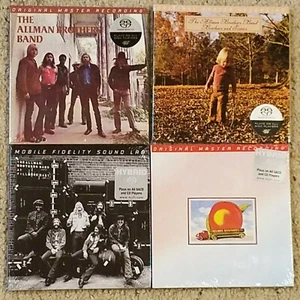 THE ALLMAN BROTHERS - Mobile Fidelity Hybrid 4 SACD Bundle - Brand New Sealed - Picture 1 of 1
