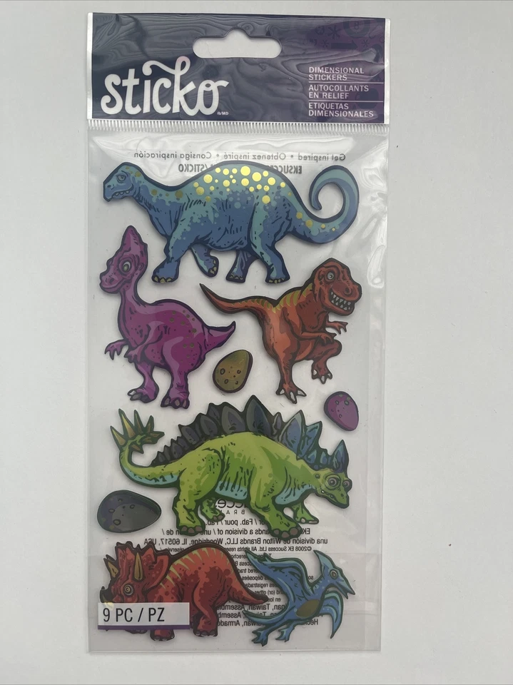 Sticko DINO尺寸贴纸 — 第 1/1 张图片