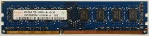Hynix 2 GB UBDIMM PC3-10600 DDR3 SDRAM Memory (HMT125U6TFR8C-H9) - Picture 1 of 2