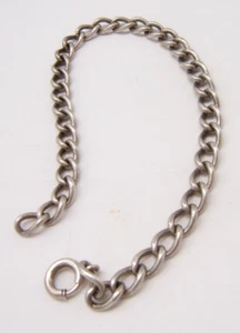 Vintage Sterlingsilber Einzelglied Bettelarmband 7 1/2 Zoll - Bild 1 von 4