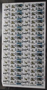 SG W67/72bc 1965 4d Battle of Britain with Varieties Complete Sheet U/M - Picture 1 of 1