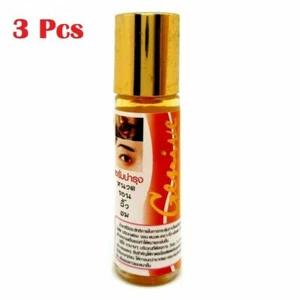 3x Genive Serum Nature Growth Stimulator Thicker Eyebrow Beard Facial Hair 10ml - Picture 1 of 4