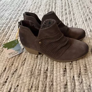 Earth Origins Amanda Damen-Stiefeletten 10 lila braun abgenutzt NEU - Bild 1 von 8