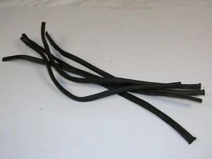 Lionel Neu aus altem Lagerbestand schwarzer Isolierärmel (Spaghetti!) 8" lang x 10 Stück - Bild 1 von 1