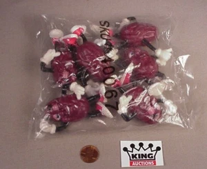 Vintage 1988 California Raisins PVC figures 6 toys Winking Thumb Up NOS MISP MIB - Picture 1 of 5
