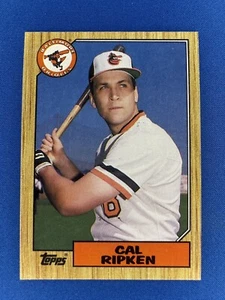 1987 Topps #784 Cal Ripken Jr. HOF Orioles - Picture 1 of 2