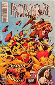 ROYALS #8 MARVEL COMICS 2017 WITH BONUS DIGITAL CONTENT - Picture 1 of 2