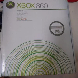 Microsoft Xbox 360 System Bundle with a 60GB hard drive White Console Japan F/S - Picture 1 of 4