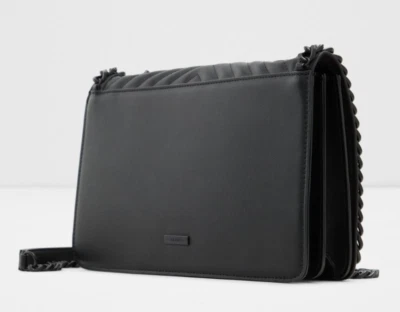 ALDO женщин средний Greenwald сумка через плечо черный совершенно новый неиспользованный CB1 - Изображение 1 из 4