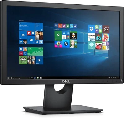 Dell E1916HV VESA Mountable 19" Screen LED-Lit Monitor, Black