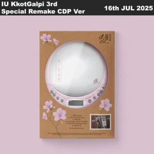 IU Flower Book Mark KkotGalpi 3rd Special Remake CDP Ver Player+CD+Lyrics+Etc - Picture 1 of 5