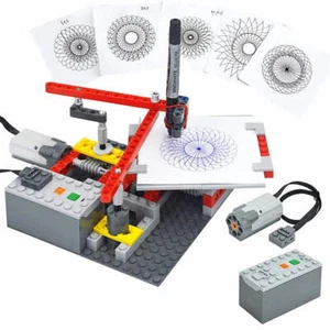 MOC 5110 Plotter Motor Eléctrico Ladrillos Máquina de Dibujo Modelo Dibujos Técnico - Imagen 1 de 7