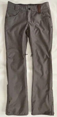 HOLDEN Gray Skinny Fit Lightly Insulated Ski Snow Pants Womens M - Image 1 of 4