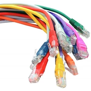 Cat5e Patch UTP COPPER Cable RJ45 24 AWG 8m 10m 15m 20m 30m - Picture 1 of 12