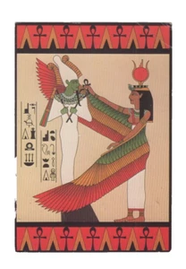 Vintage Post Card - Osiris King of the Dead and Isis the Great Enchantress - Picture 1 of 2