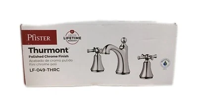 Pfister Thurmont 8 in. Widespread 2-Handle Bathroom Faucet in Polished Chrome — 第 1/3 张图片