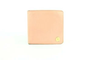 Chanel Caviar Pink Button Line Compact Bifold Wallet 857005 - Picture 1 of 12