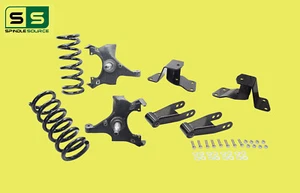 SPNDL de caída de 3""/3""-4"" + bobina + HNGR + VITIDO PARA 88-91 ROTORES Chevy GMC C1500 V6 STD CABINA - Imagen 1 de 2
