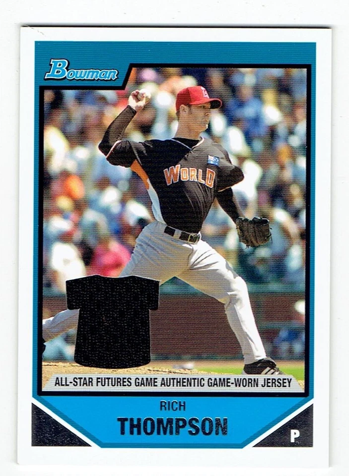 Rich Thompson 2007 Bowman Draft Future's Game Prospects Jerseys #BDPP78  - Image 1 of 1