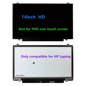 For HP Chromebook 14-CA137NR LCD touch screen NT140WHM-T01 V8.0 Display Assembly - Picture 1 of 8